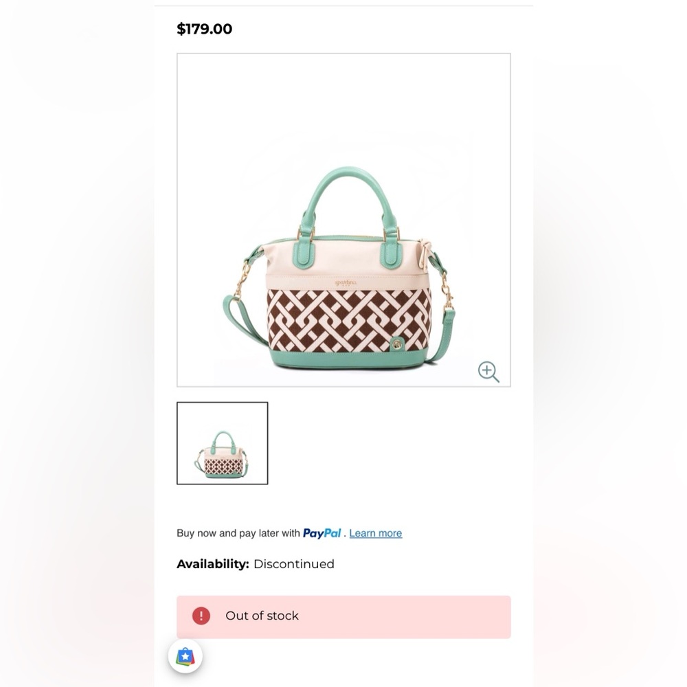 Madison Stella Satchel by Spartina 449